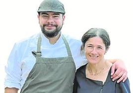 Borja Mier y Mónica Calderón son los cocineros y propietarios de La Pradera.