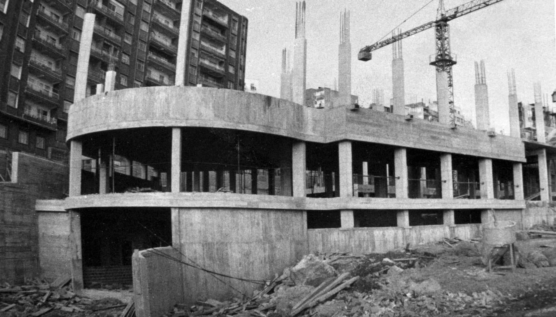 Imagen - Obras de construcción de la Escuela de Náutica.