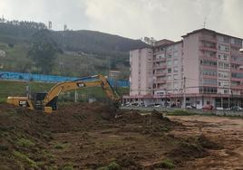 Las obras han comenzado en la finca Santa María.