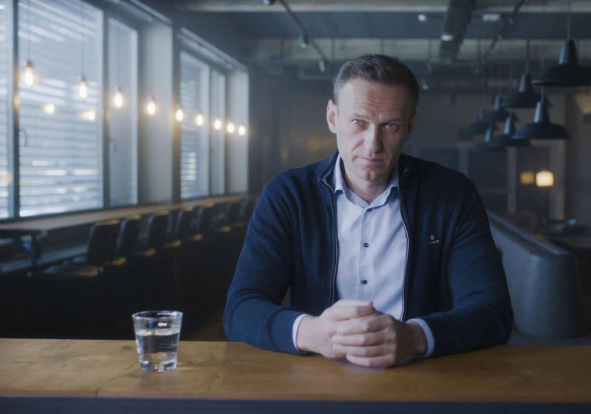 Alexei Navalny, en un fotograma del filme de Daniel Roher.