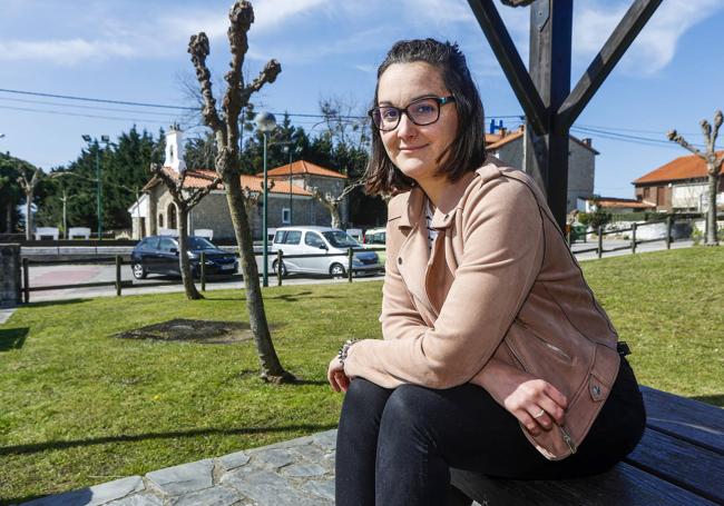 Laura Otero trabajó en la residencia Cadmasa durante el confinamiento.