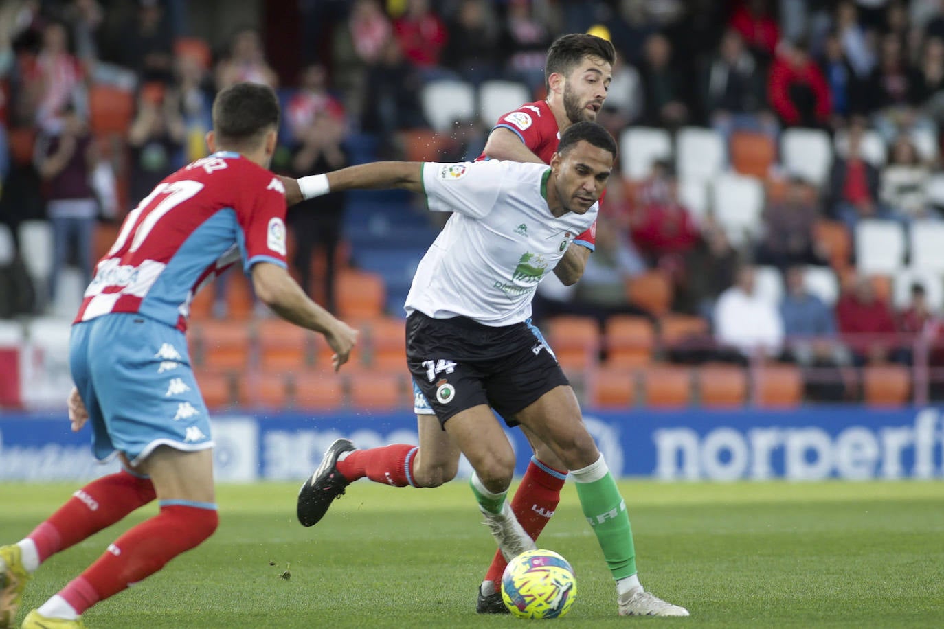 El Lugo-Racing, en imágenes