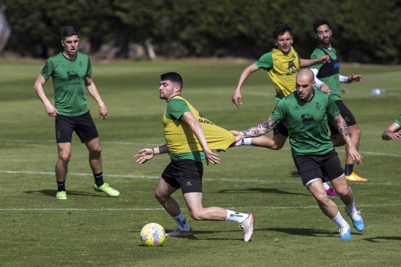 El Racing ya prepara el partido ante el Burgos