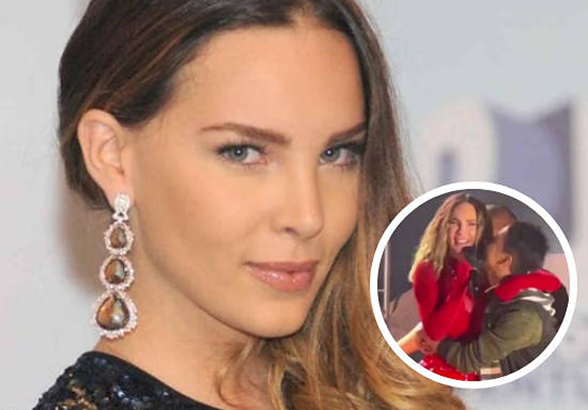 La cantante Belinda, atacada por un fan en pleno directo