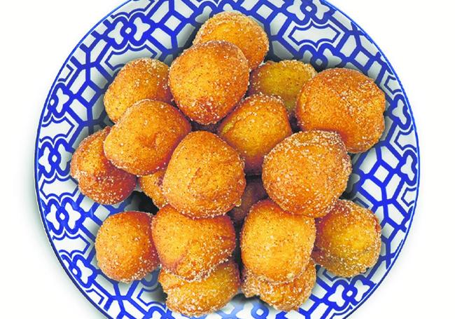 Buñuelos rellenos.