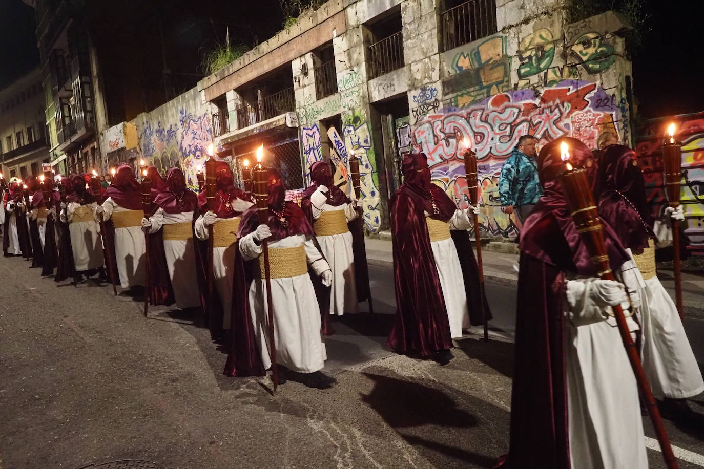 La procesión partió de la parroquia de la Consolación.