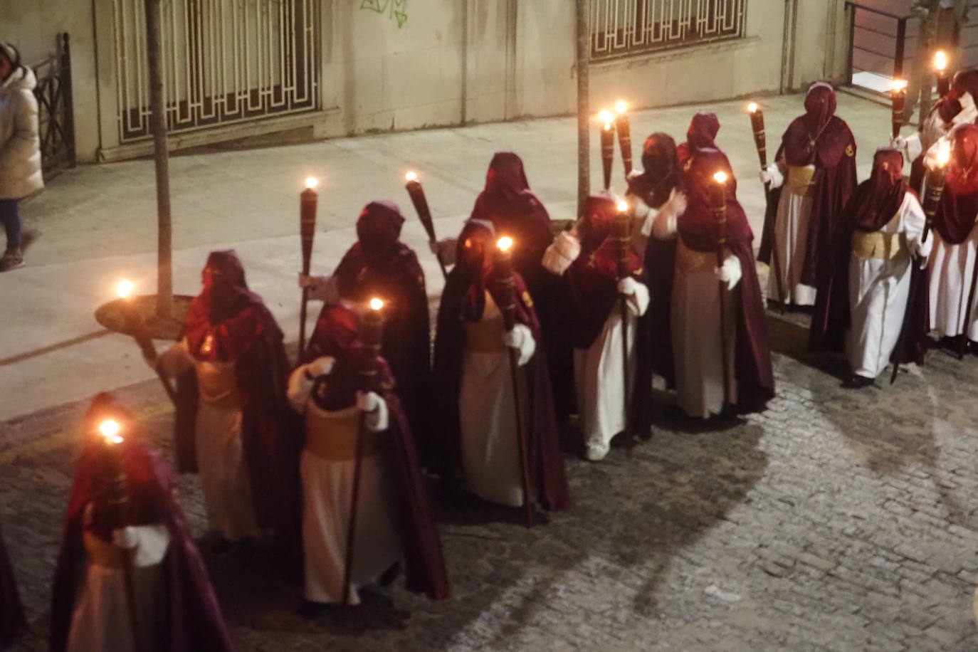 Procesión nocturna del Santísimo Cristo de la Paz