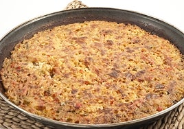 Arroz a la santanderina.