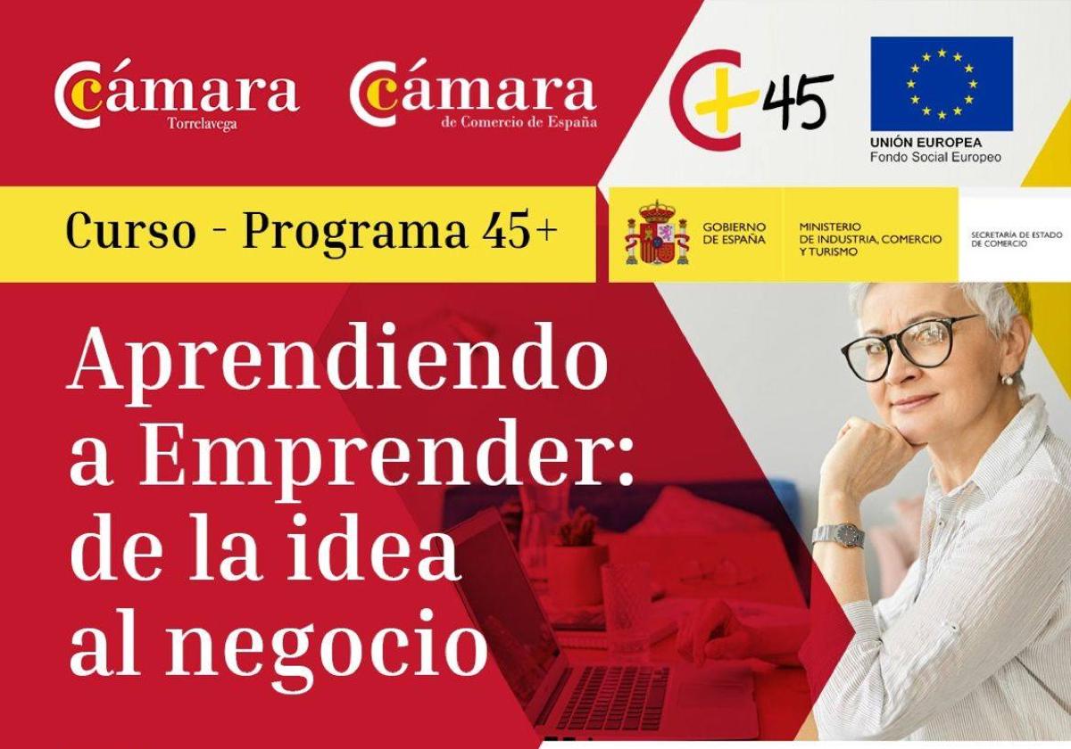 Cámara Torrelavega capacitará a emprendedores de más de 45 años para gestionar con éxito su negocio