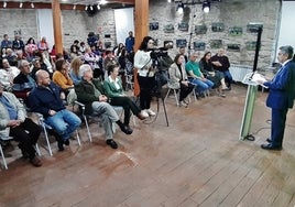 Presentación de los candidatos en Arenas de Iguña.