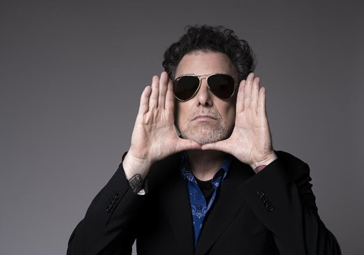 El artista argentino, Andrés Calamaro.