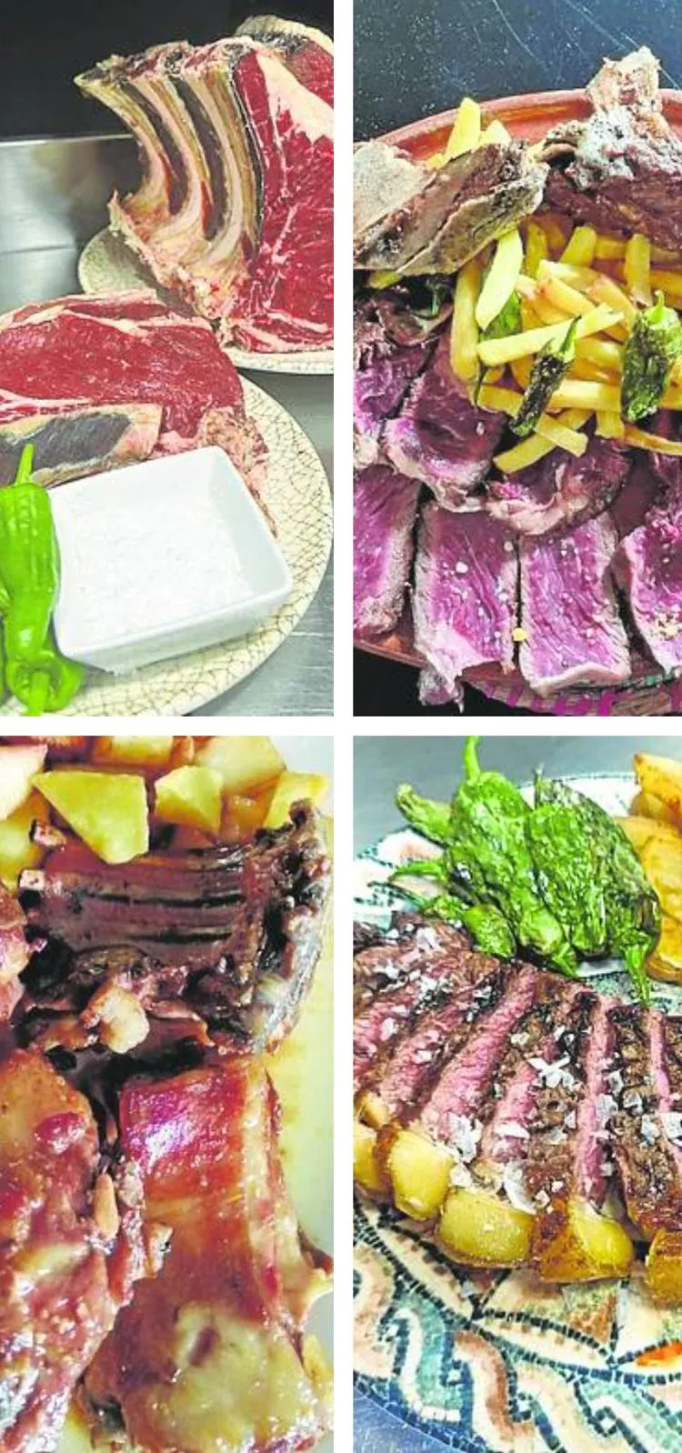 Carne a la piedra de ternera de Ávila – Carnicería José Luis Gómez