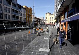 Los operarios siguen trabajando en el primer tramo del plan, entre Alonso Astúlez y La Llama.