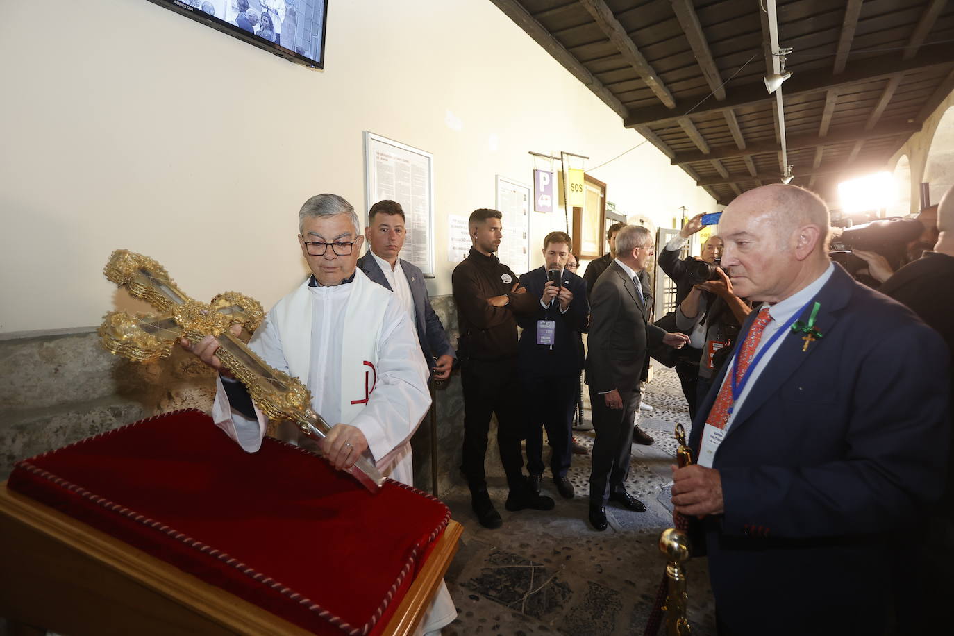 El Lignum Crucis es considerado el pedazo de la cruz de Jesucristo más grande que se conserva.