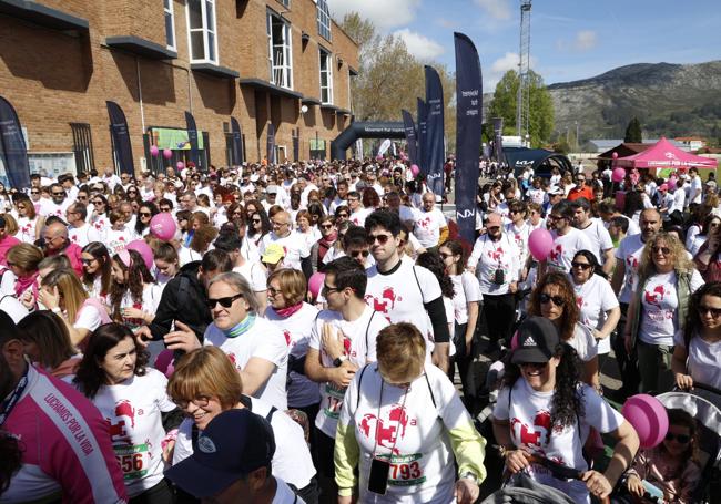 Miles de personas han participado en la prueba deportiva este domingo.