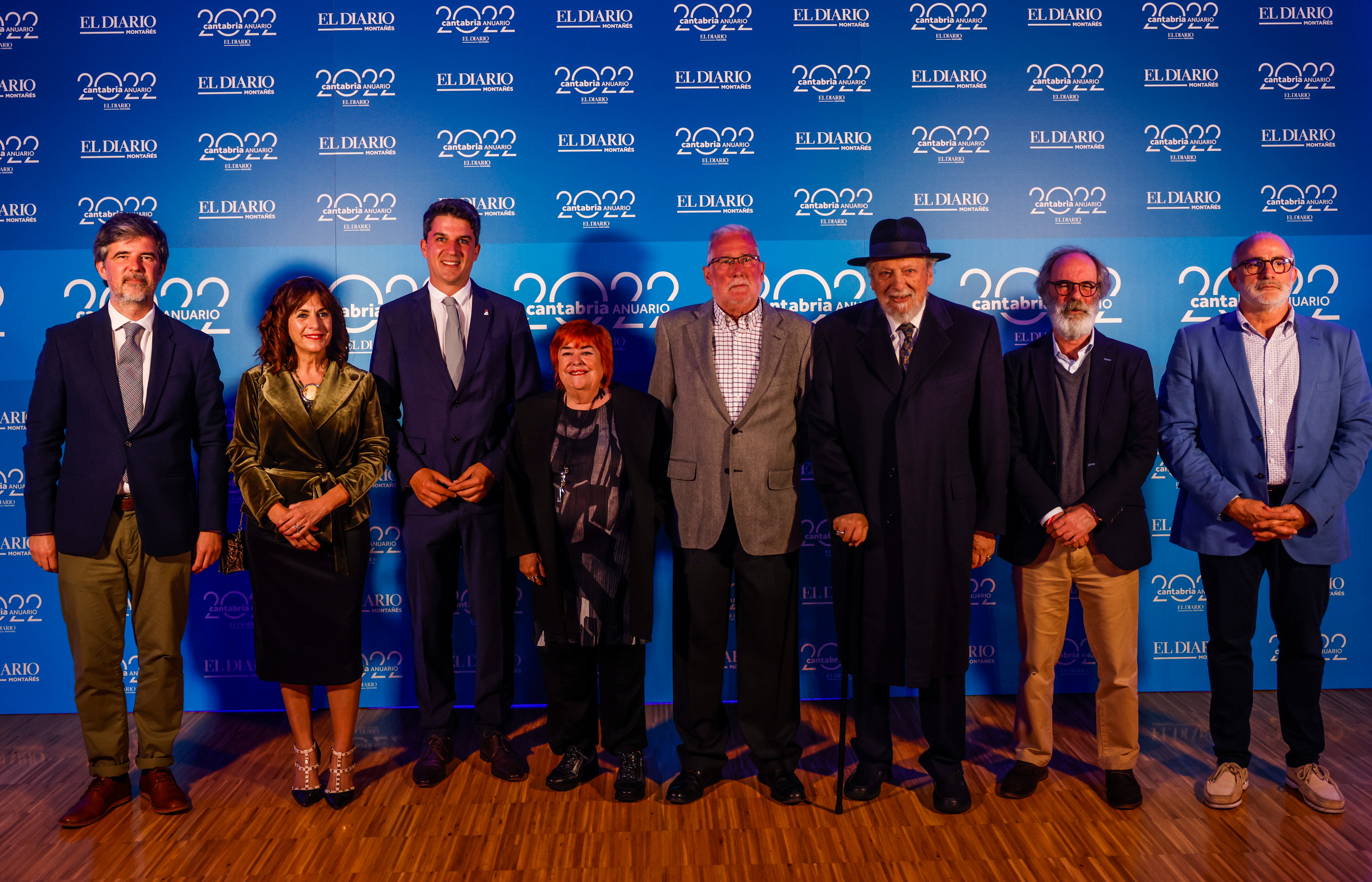 Javier González de Riancho, Ana Belén Álvarez, Daniel Fernández, Rosa Pereda, Ramón Ruiz, Marcos Ricardo Barnatan, Fernando Pérez y Miguel Rodríguez