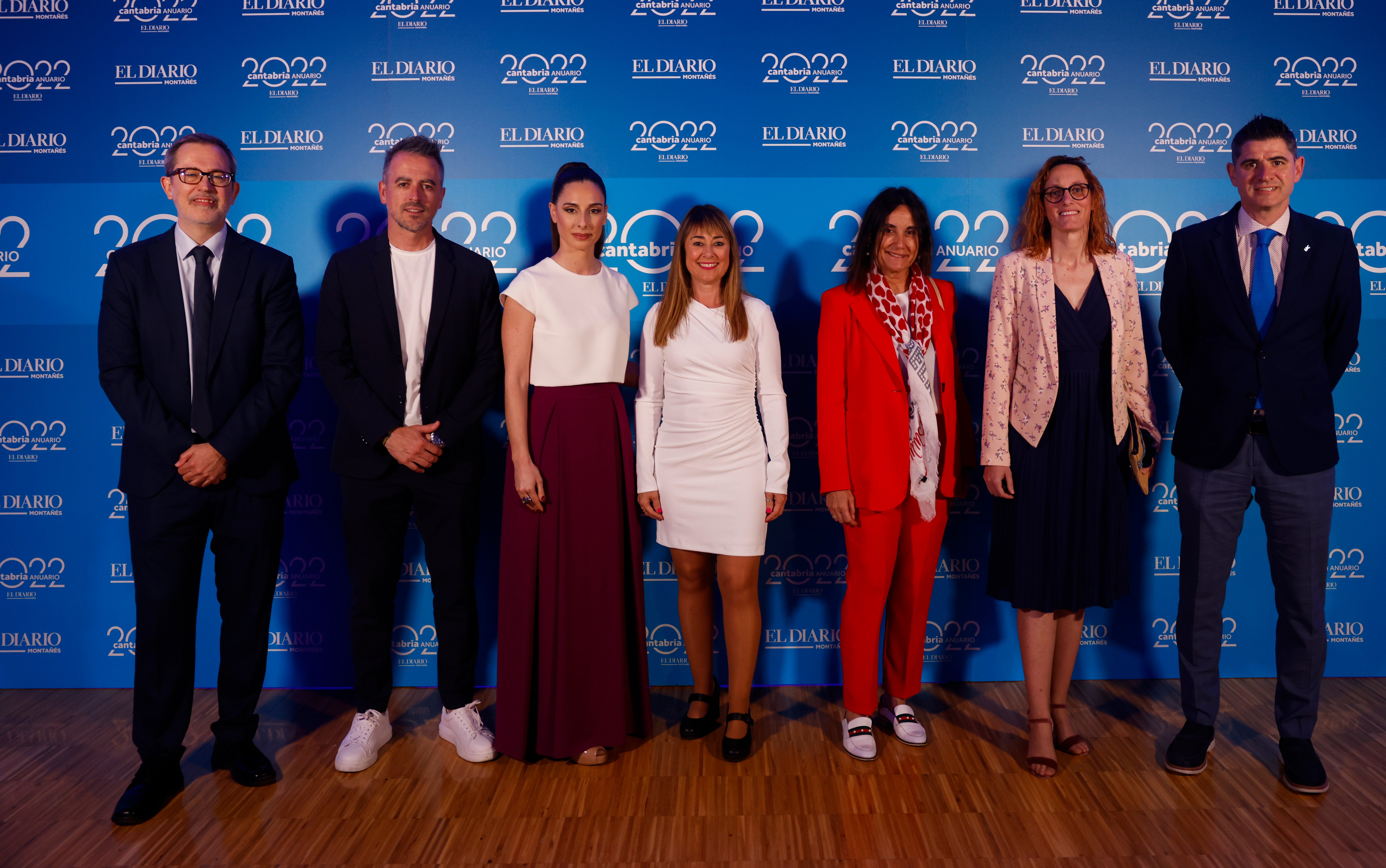 Gonzalo Martínez, Sergio Reigadas, Angélica Guadalupe, Marisa Hoyuela, Ana Cachón, Celia Macho y Jesús Collado