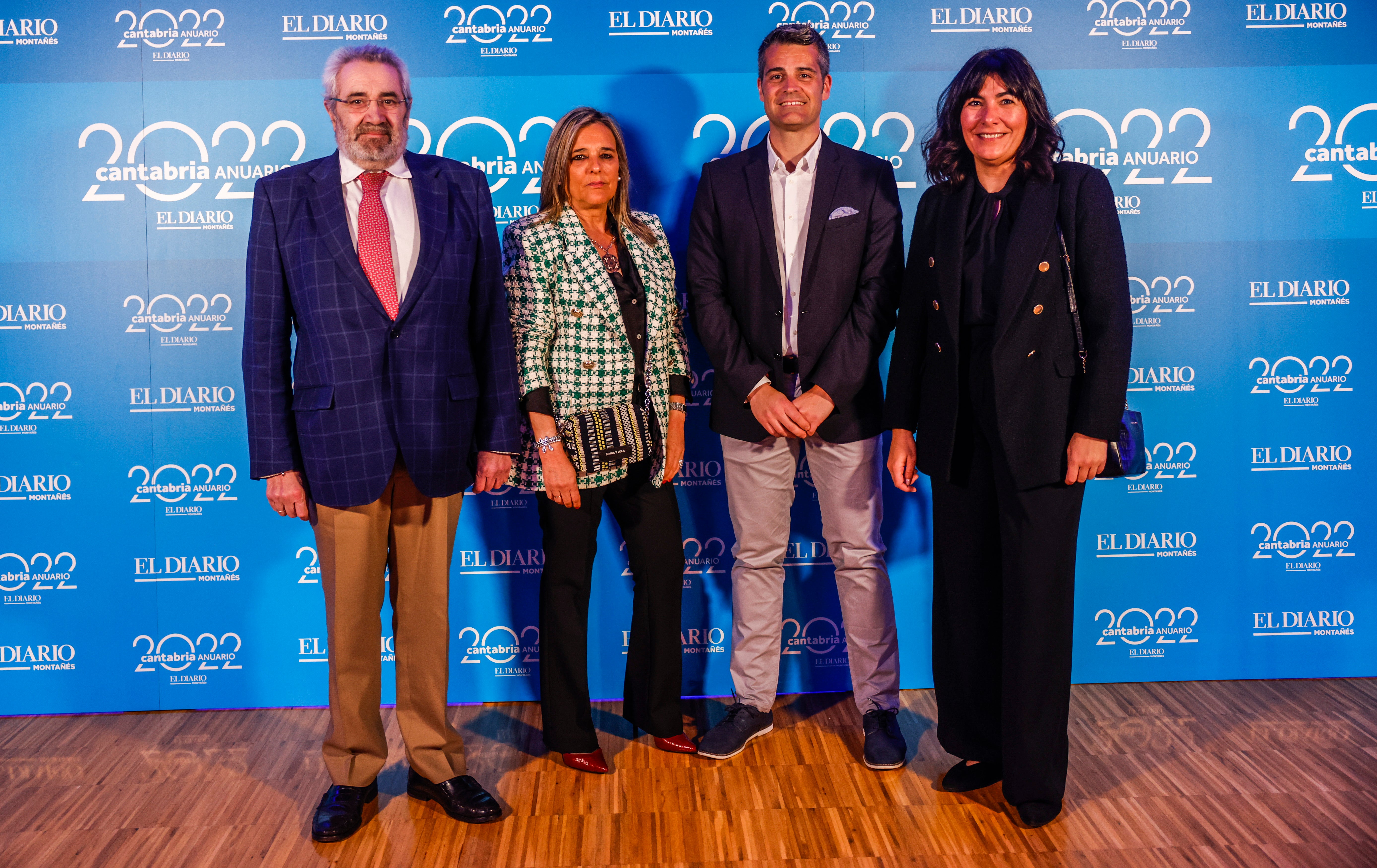 José Moreiras, María Jesús Prado, Eugenio Bringas y Marta Gómez