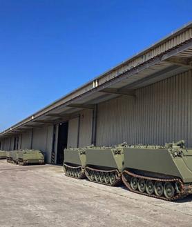 Imagen secundaria 2 - Estos son los tanques Leopard que están en Santander con destino a Ucrania