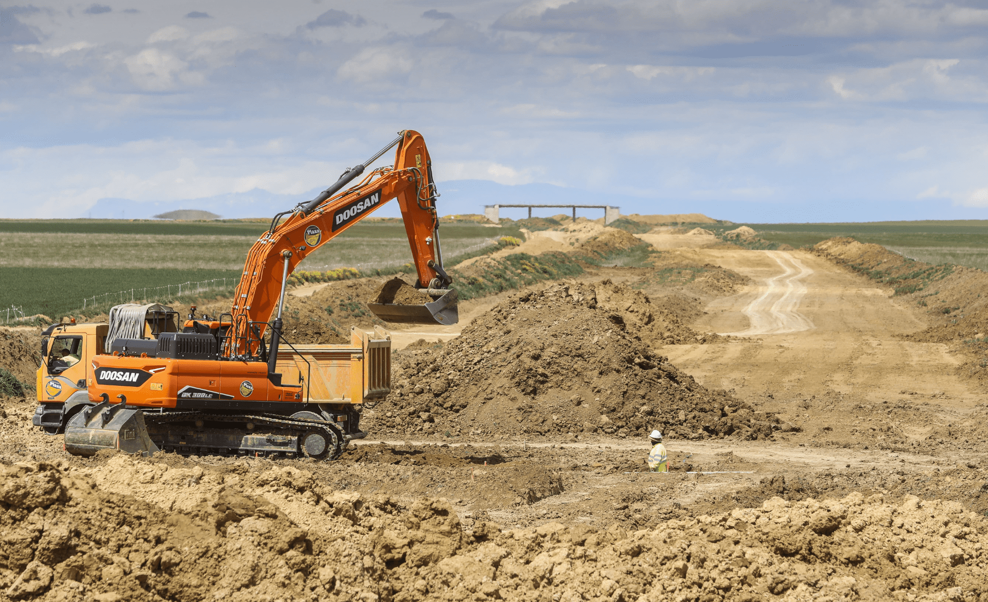 Obras en el tramo Palencia-Aguilar de Campoo