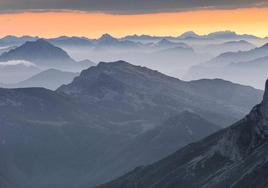 Panorámica de los Picos de Europa.