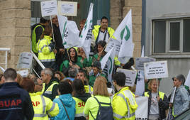 Manifestación de los profesionales de Urgencias