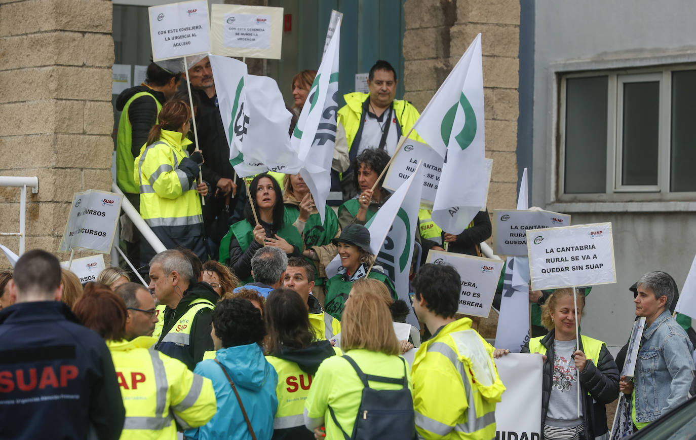 Médicos de Urgencias de Atención Primaria, listos para manifestarse por Santander