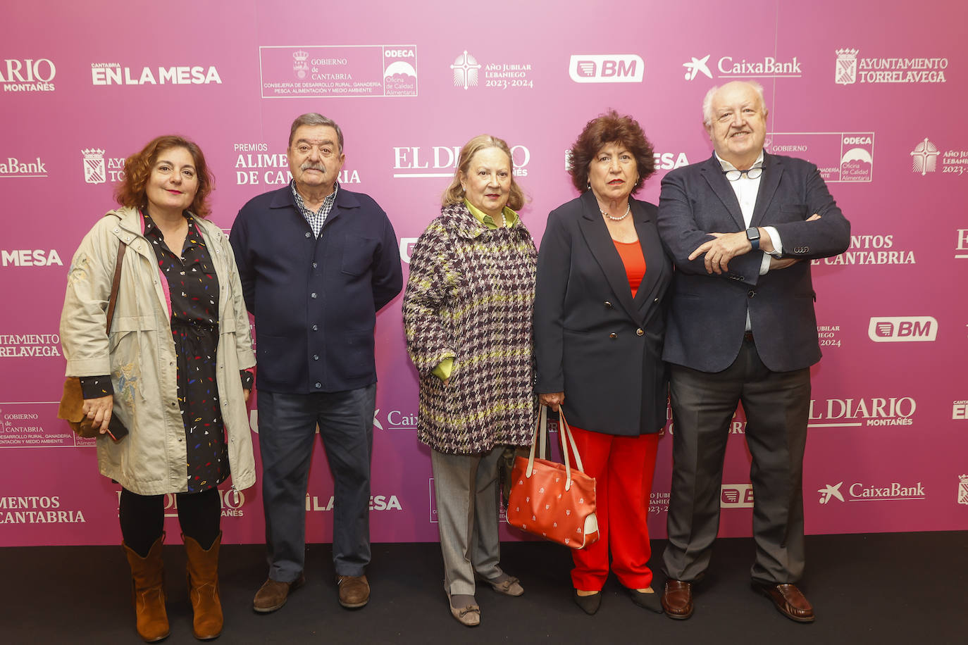 Arancha Navarro, Manuel Rodríguez, Carmen Vallejo, Estela Echave y Gabriel Argumosa.