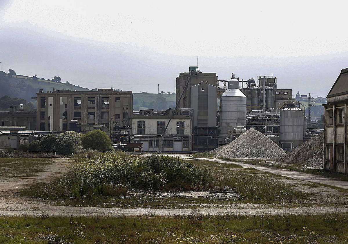 Instalaciones de Sniace en Torrelavega.