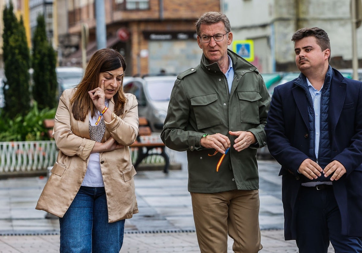 Las imágenes de Feijóo en Cantabria