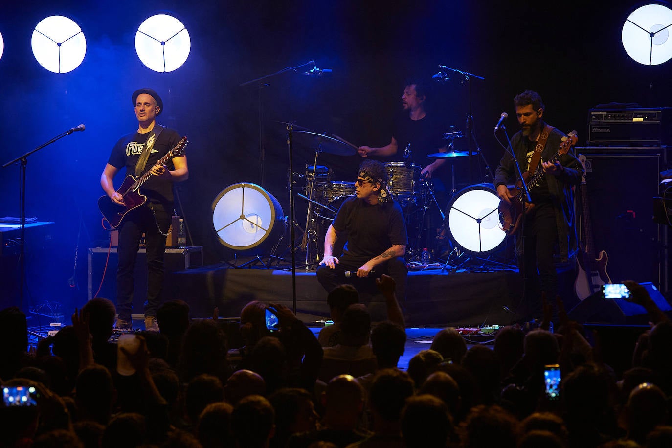 Calamaro regresó a Cantabria menos de un año después de su última visita, cuando actuó en el festival Música en Grande