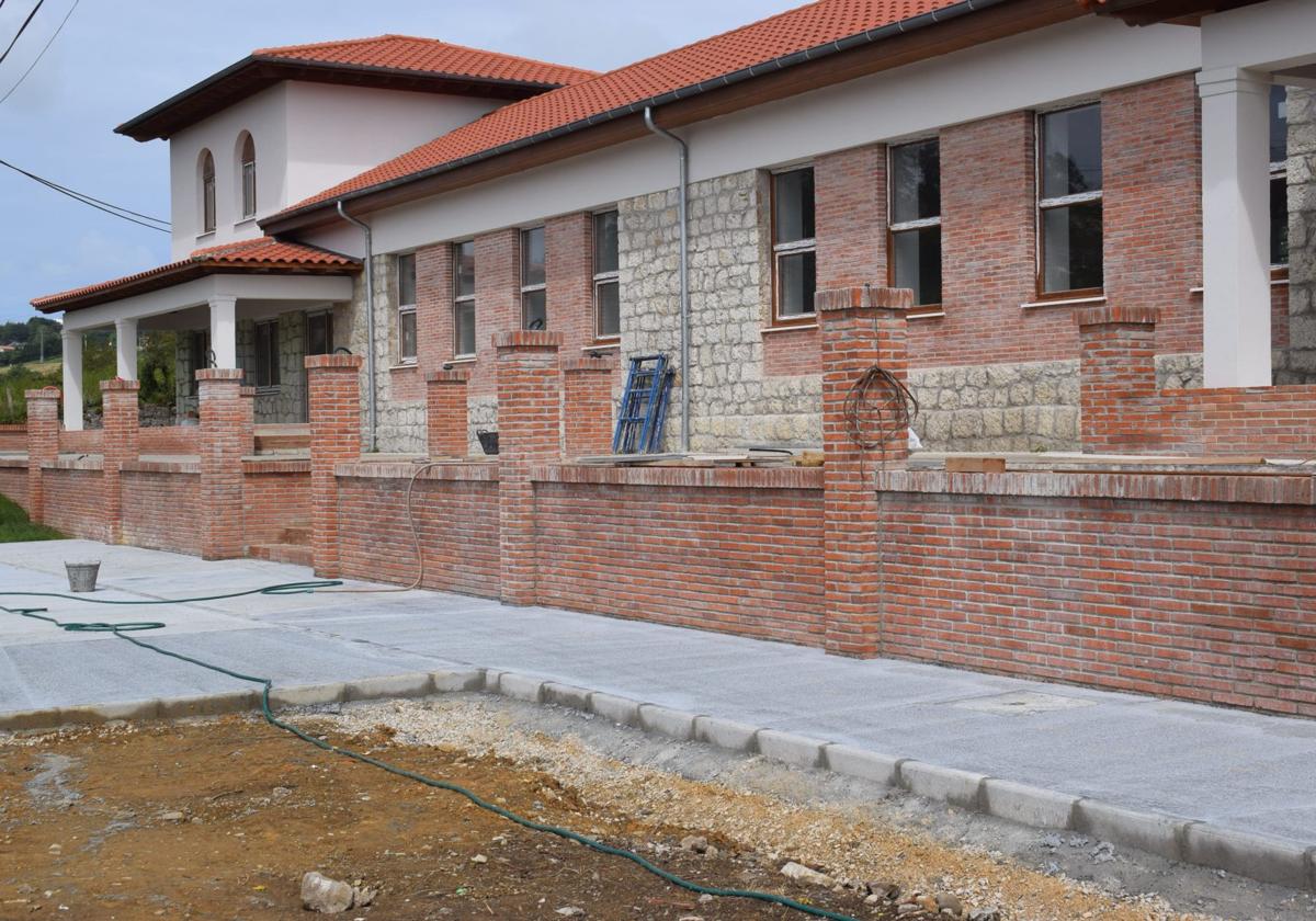 Las obras se centran ahora en la reurbanización exterior del edificio.