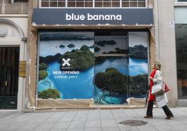 Blue Banana ocupará el local del número 22 de la calle Juan de Herrera en el que antes había una joyería.