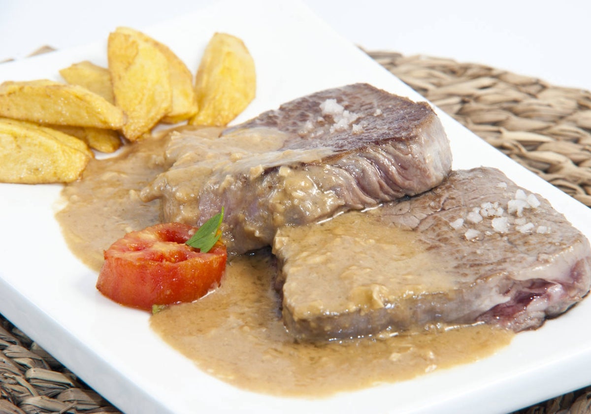 Este plato típico de Cantabria tiene como ingrediente principal un solomillo de tudanca.