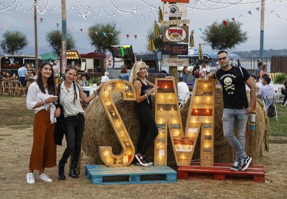 Una imagen de la campa de la Magdalena, escenario del Santander Music Festival