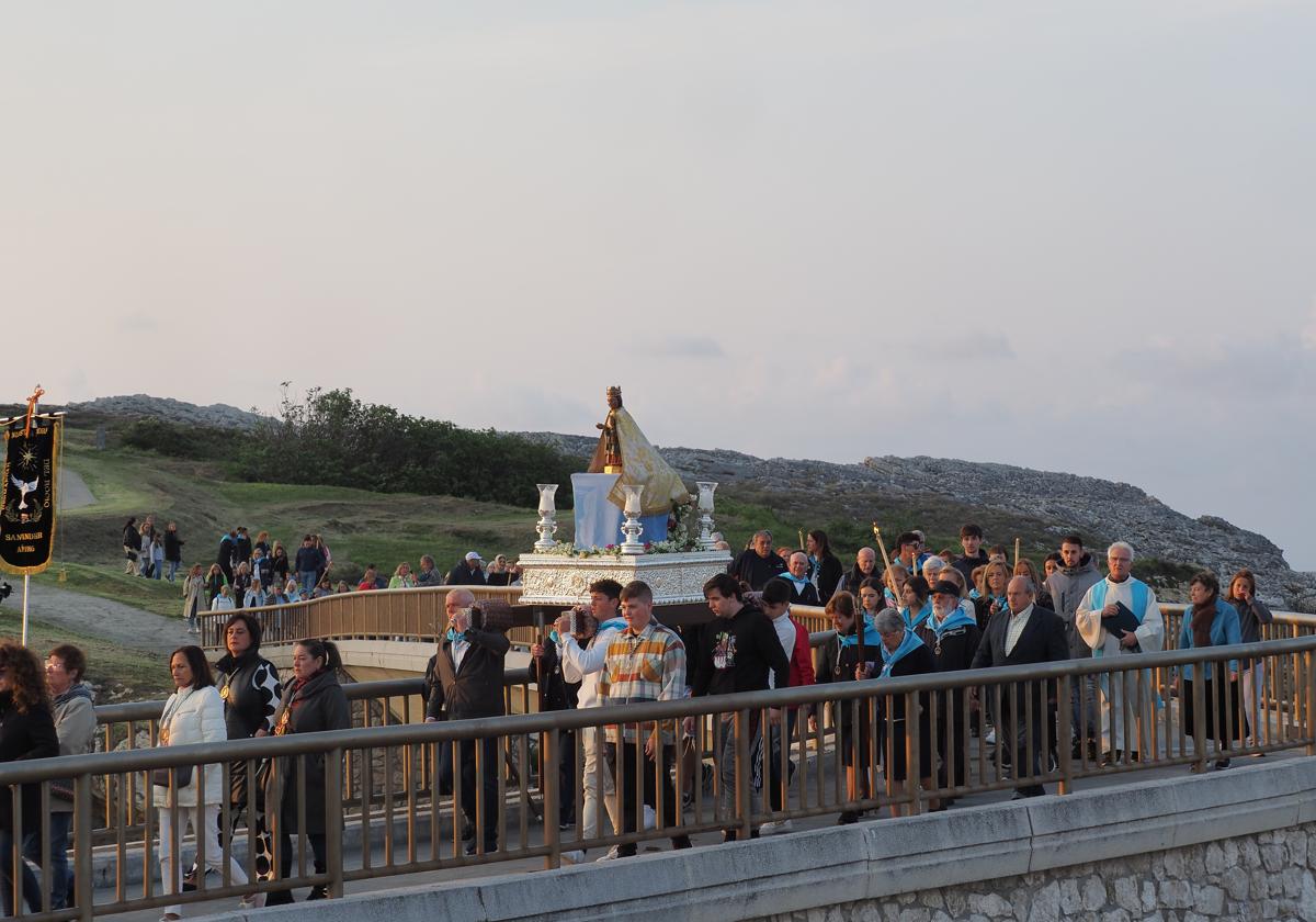 Procesión de las antorchas.