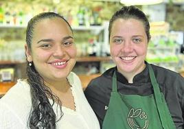 Valeria y Rafaela son la jefa de sala y de cocina de Ciclo.