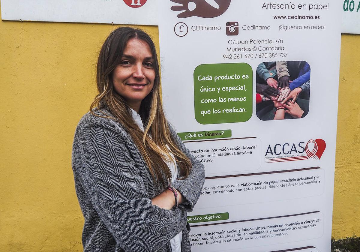 Lucía López Areal, coordinadora del programa Dínamo.