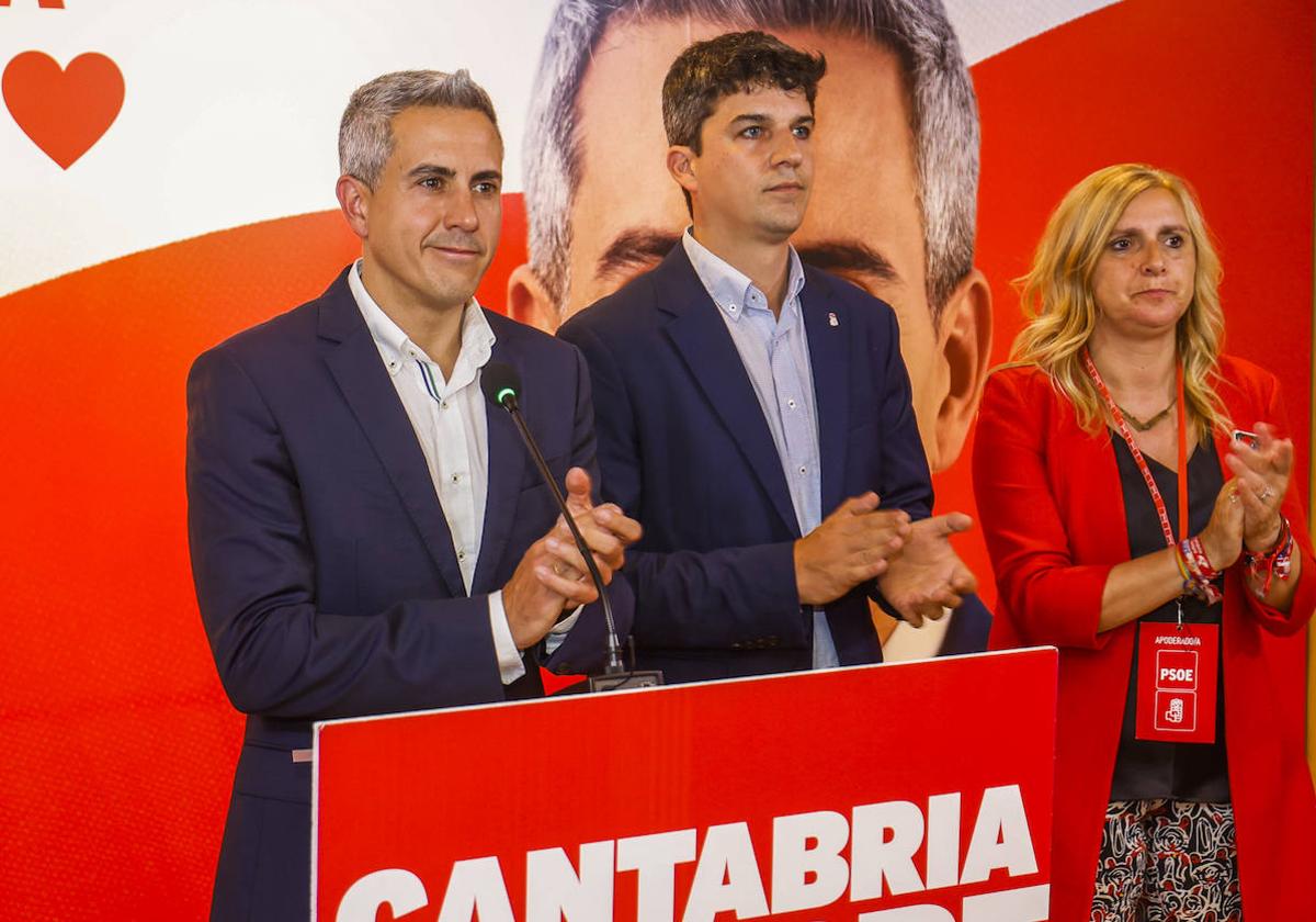 Pablo Zuloaga, Daniel Fernández y Noelia Cobo.