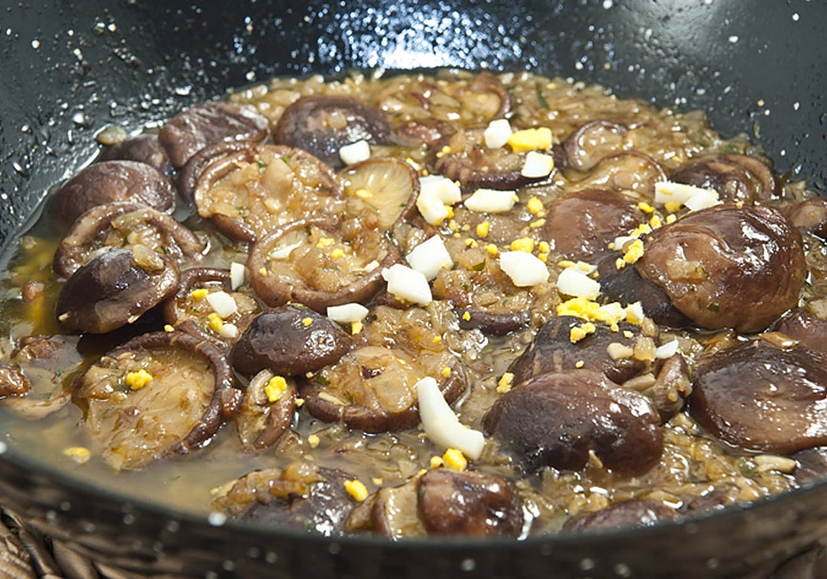 Las setas son un buen aperitivo o entrante.