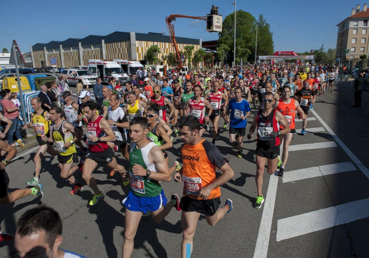 Un momento de la salida de la edición de 2022 en Santoña.