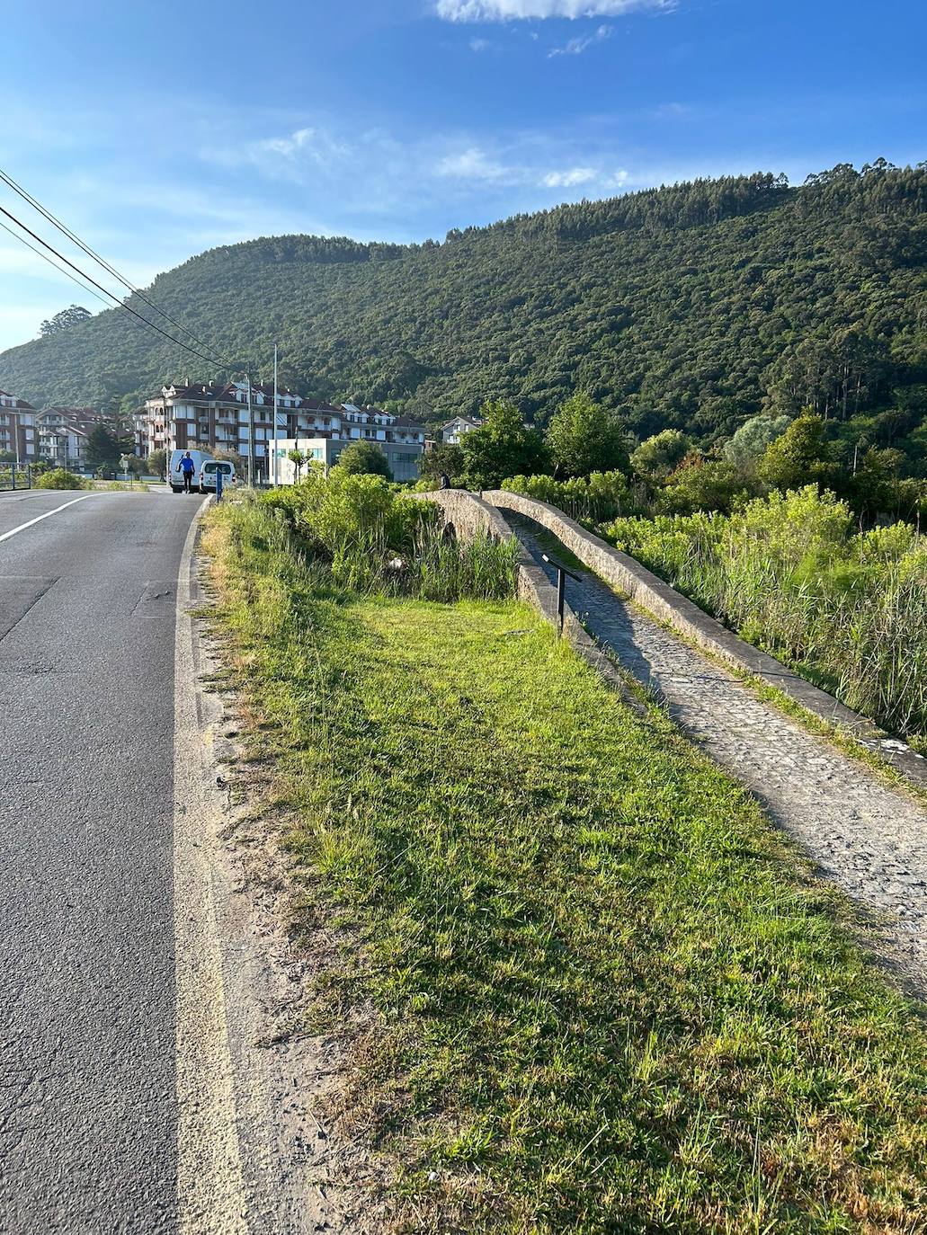 Zona en la que ocurrió el accidente esta pasada madrugada