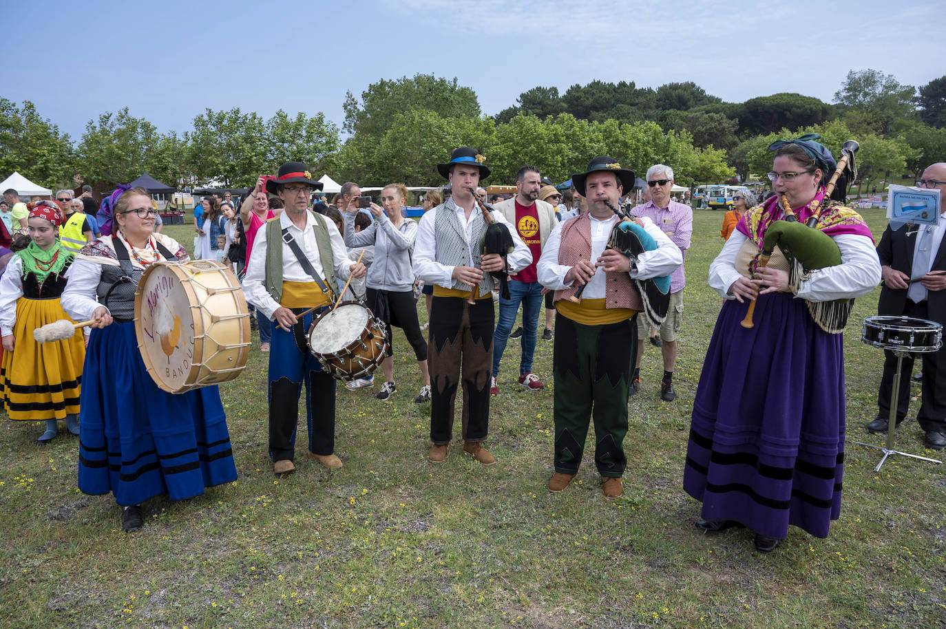 Uno de los grupos de música tradiconal.