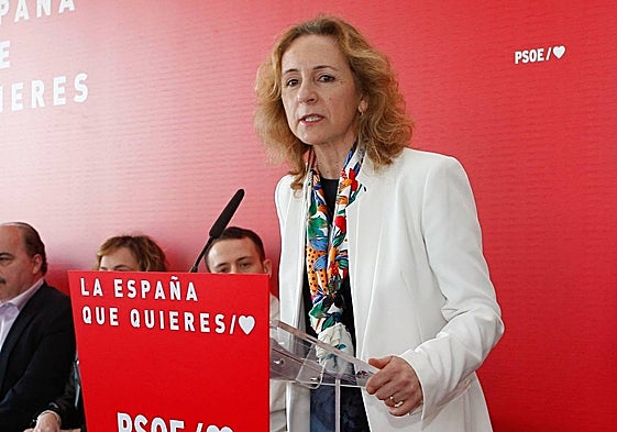 La socialista Isabel Fernández.