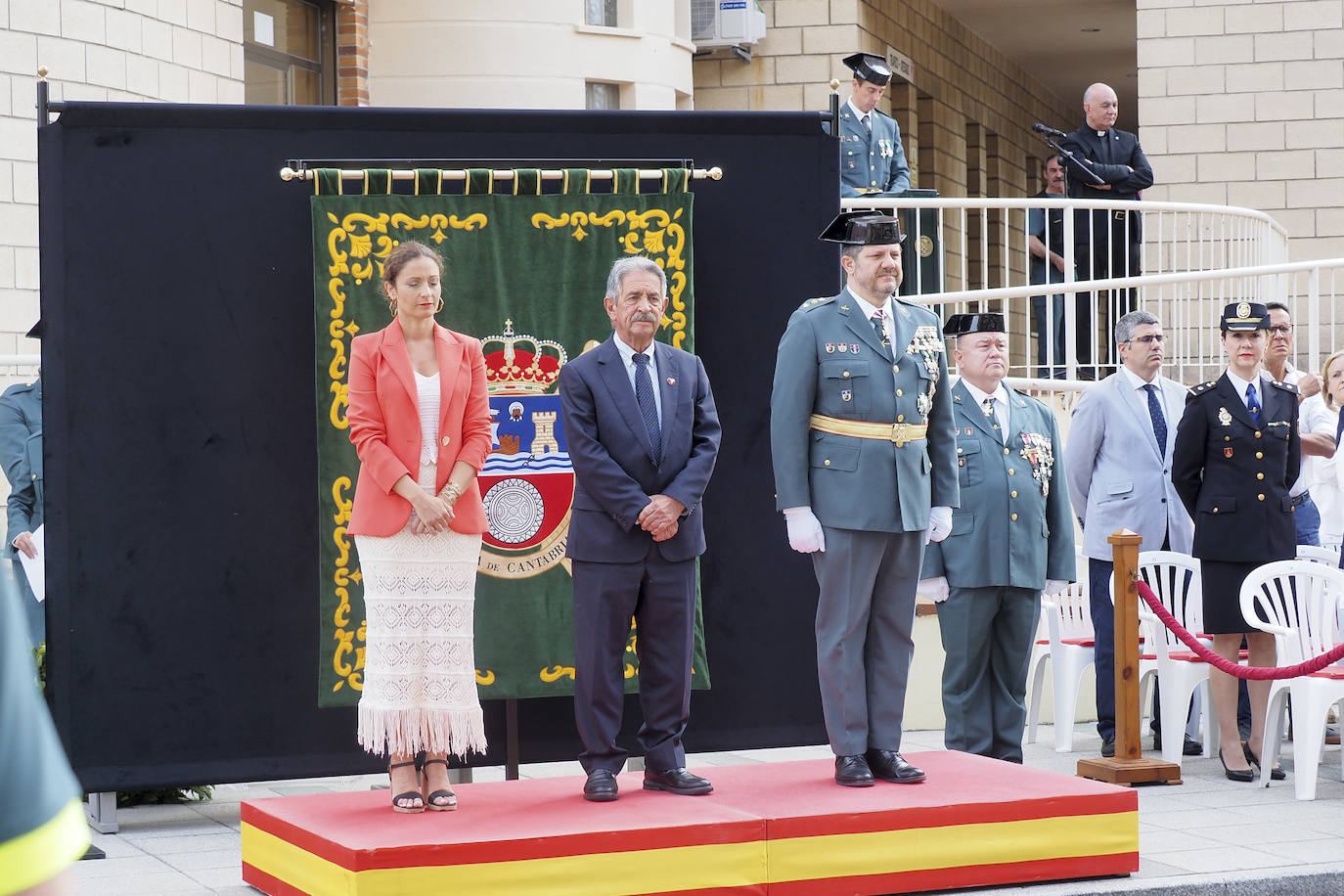 Ainoa Quiñones, Miguel Ángel Revilla y Antonio Orantos. 