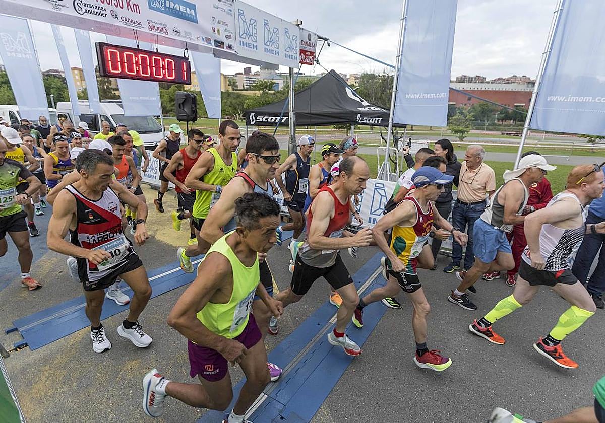 Los 100 Kilómetros de Santander, en imágenes