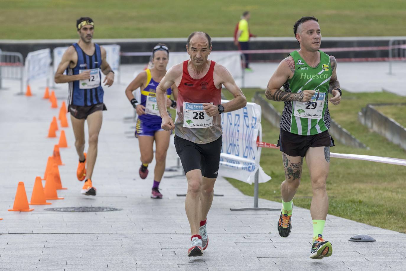 Ricardo Ortiz (12), Eva Pareja (135), Joaquín Sánchez (28) y Jorge Tricas (29). 