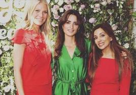 Gwyneth Paltrow, Penélope Cruz y la doctora Nigma Talib.