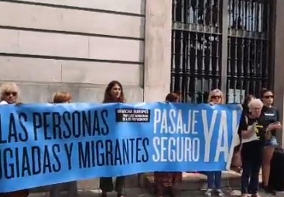 Pasaje Seguro se concentra en repulsa por la murte de inmigrantes en aguas griegas