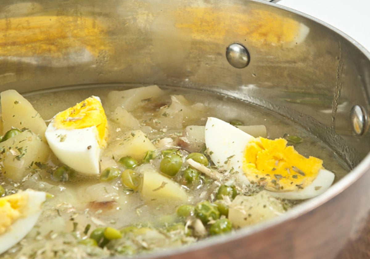 La receta del día: patatas en salsa verde